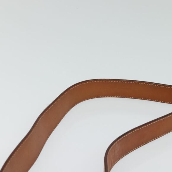 CELINE Macadam Canvas Shoulder Bag Pvc Leather Brown Gold - Picture 8 of 13